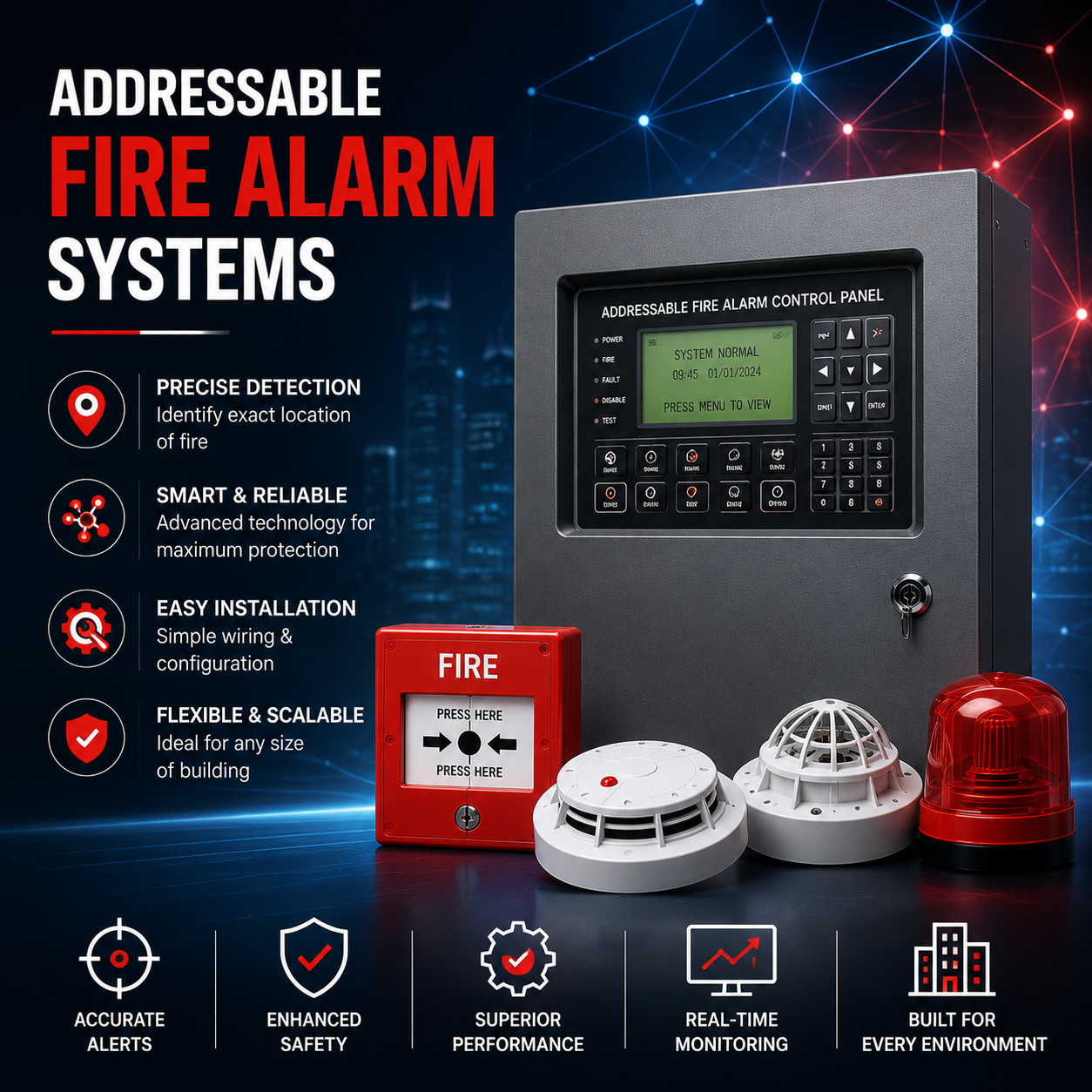 Addressable Fire Alarm Systems